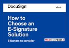 How to Choose an E-Signature Solution