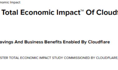 The Total Economic Impact™ Of Cloudflare