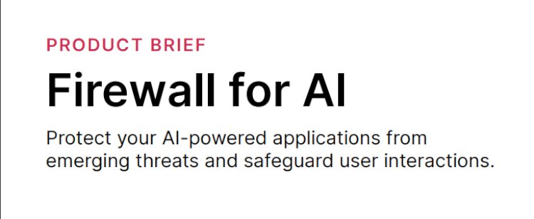 Firewall for AI